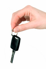 Image showing Giving The Car Keys