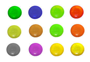 Image showing Colord candy