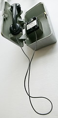 Image showing One button phone