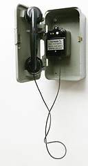 Image showing One button phone