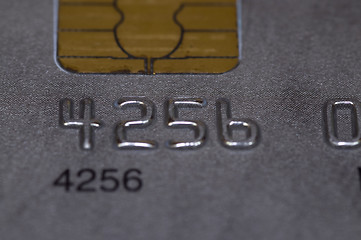 Image showing grey credit card