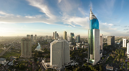 Image showing Modern cityscape