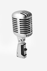 Image showing vintage microphone