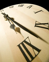 Image showing Wooden clock