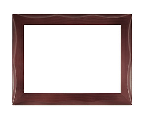 Image showing Wooden photo frame