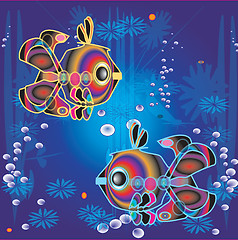 Image showing fishes in ocean