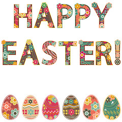 Image showing happy easter! 