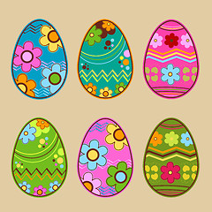 Image showing easter eggs