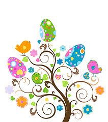 Image showing easter tree