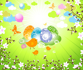 Image showing easter design