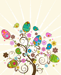 Image showing easter tree