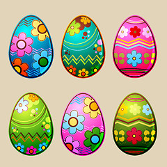 Image showing easter eggs