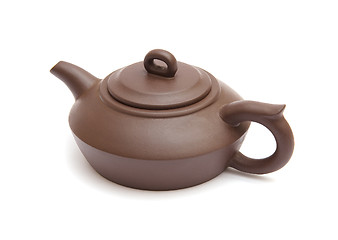 Image showing Brown teapot