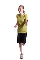 Image showing Jogging Girl