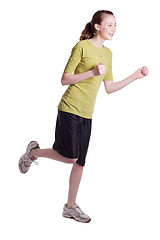 Image showing Jogging Girl