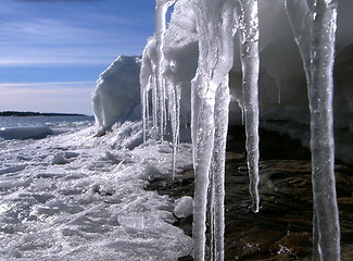 Image showing Icicles