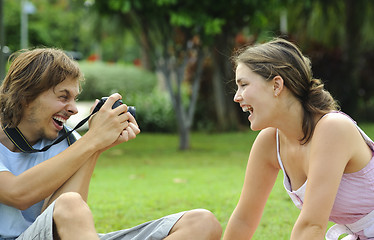 Image showing Happy couple