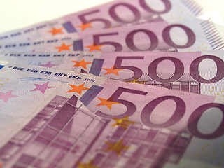 Image showing Euro note