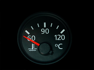 Image showing Temperature gauge