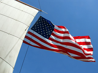 Image showing Flag sail