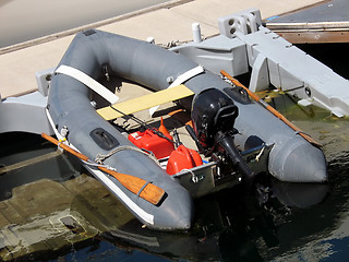 Image showing Rubber boat