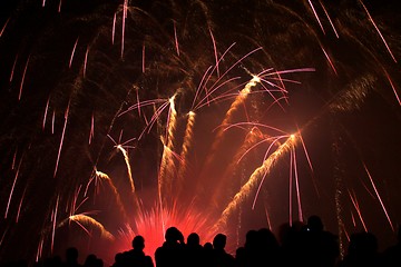 Image showing Firework show