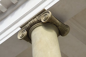 Image showing Ionic column