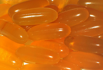 Image showing Brown pills