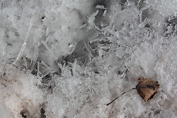 Image showing Icy background