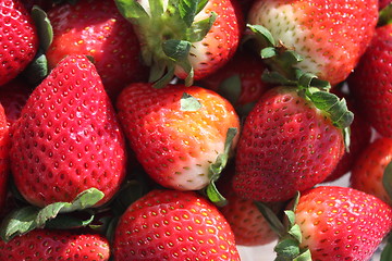 Image showing Strawberries