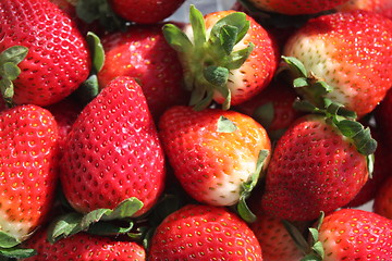 Image showing Strawberries