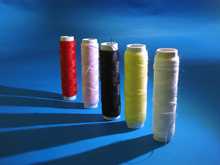 Image showing colourful string