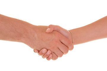 Image showing Man and woman hands.