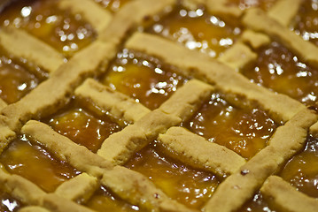 Image showing Apricot Tart, Italy