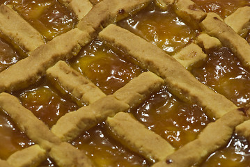 Image showing Apricot Tart, Italy