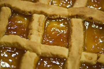 Image showing Apricot Tart, Italy