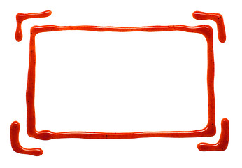 Image showing ketchup frame