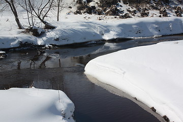 Image showing Nature of winter