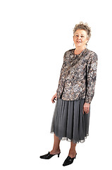 Image showing Senior woman standing.