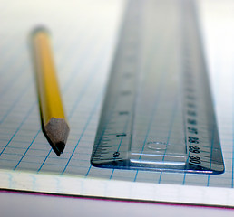 Image showing Pencil ruler