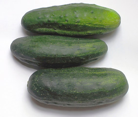 Image showing Cucumbers