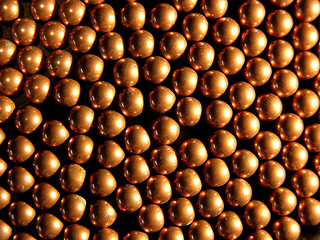 Image showing Copper balls