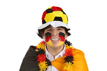 Image showing Soccer fan