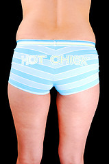 Image showing Woman's bottom in panties.