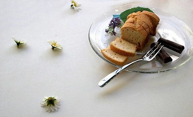 Image showing Bread and chocolate