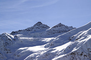 Image showing Caucasus Mountains. Kogutai.