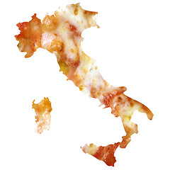 Image showing Italian food