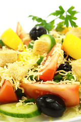 Image showing Fresh salad