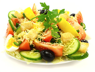 Image showing Fresh salad