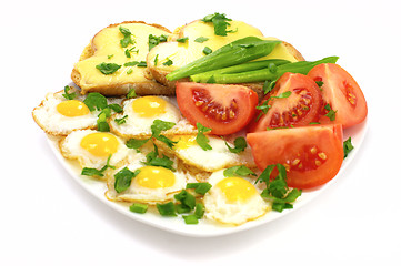 Image showing Delicious breakfast